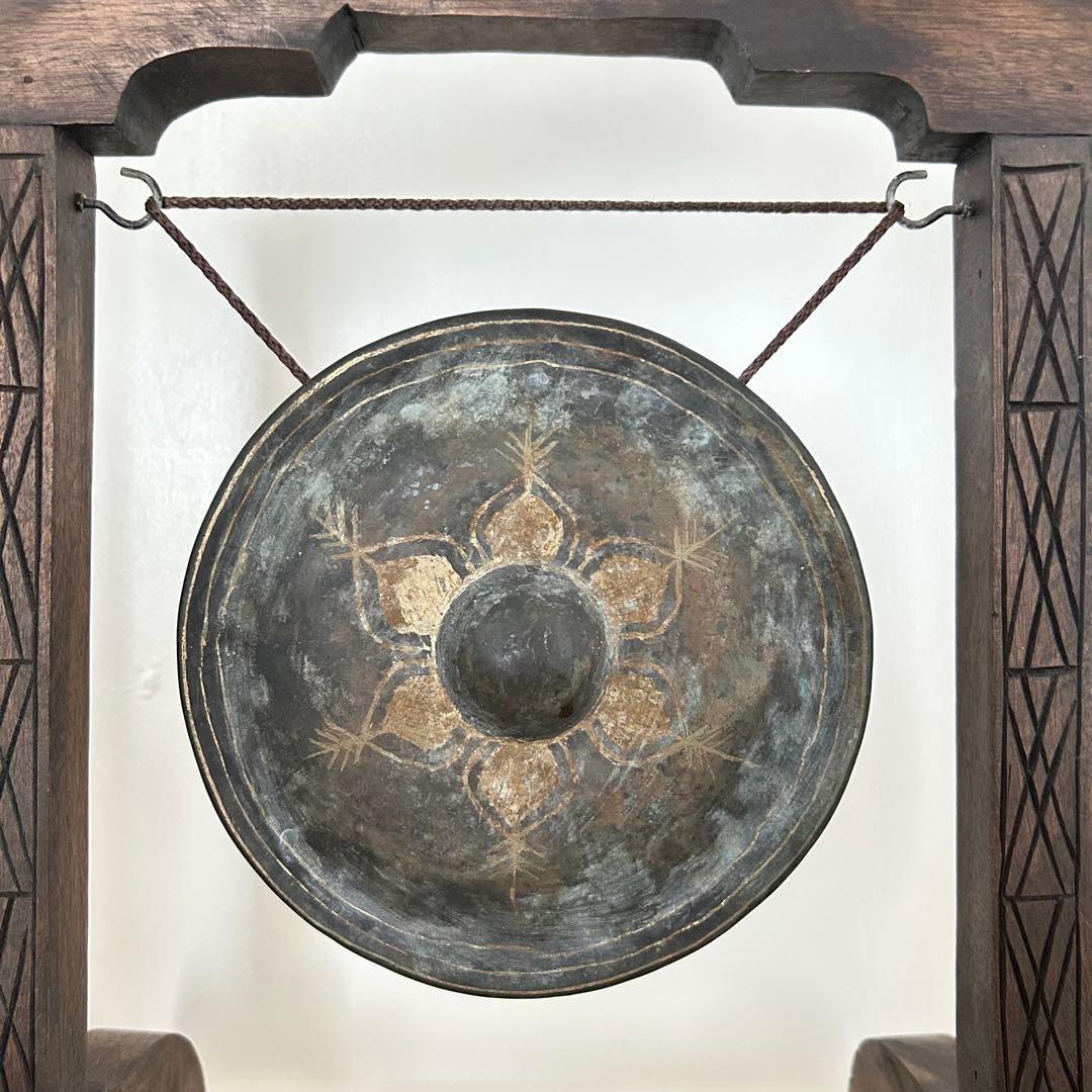 タイでは幸せを呼ぶドラ☆彡　バンコクで購入　銅鑼