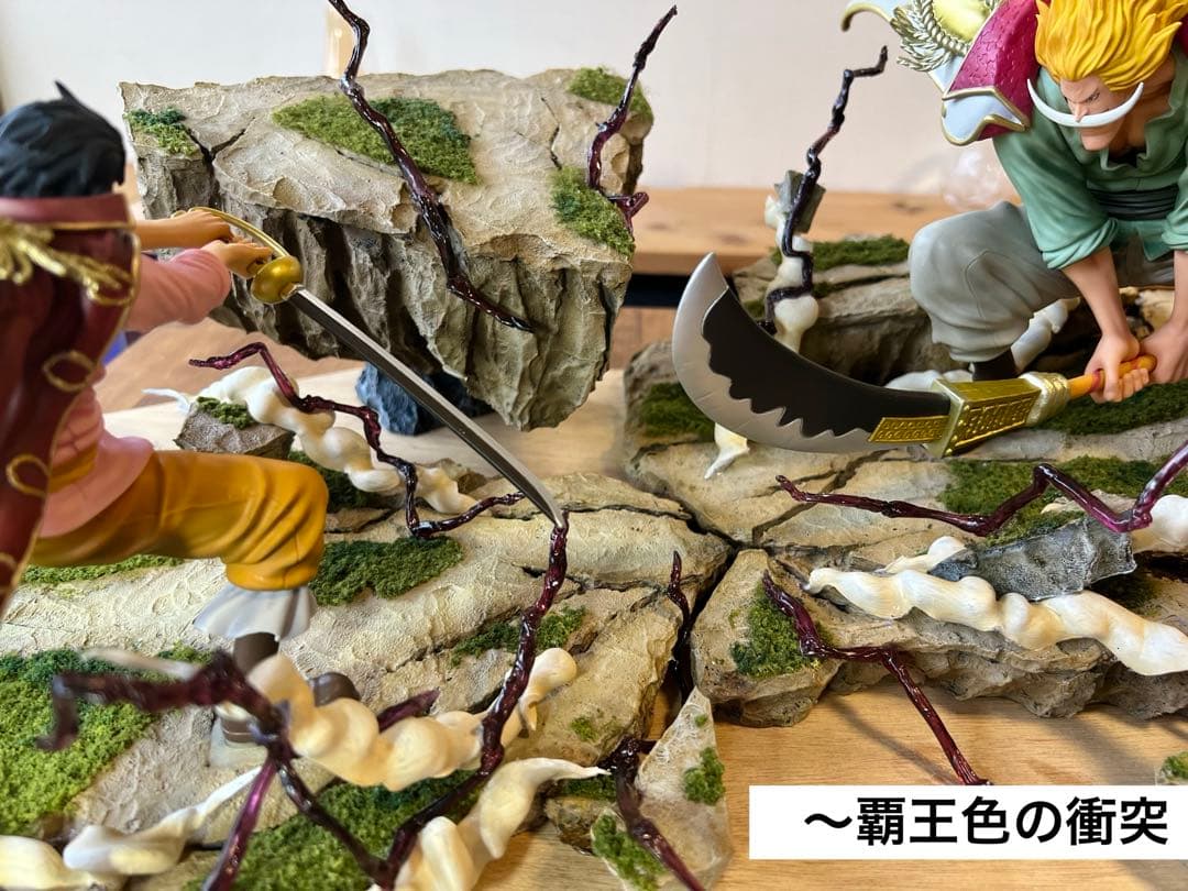 ワンピース ロジャーVS白ひげ　ジオラマフィギュア台座