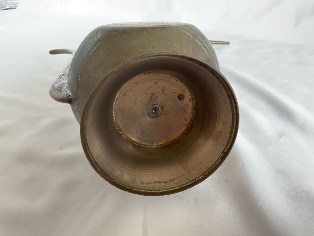 古いウズベキスタン「真鍮製水差」/Water Jug