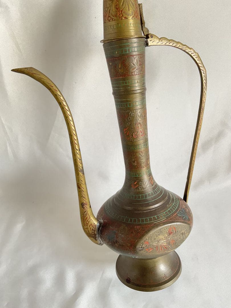 古いウズベキスタン「真鍮製水差」/Water Jug