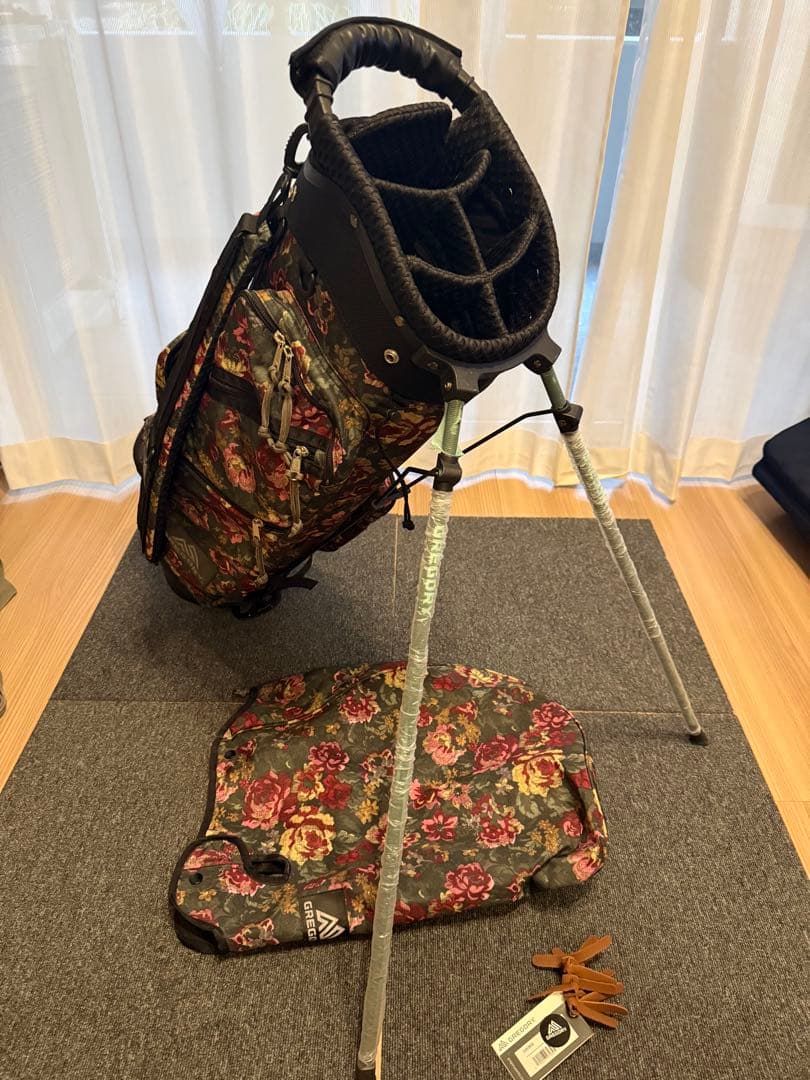 N*a様 GREGORY フローラルキャディバッグ