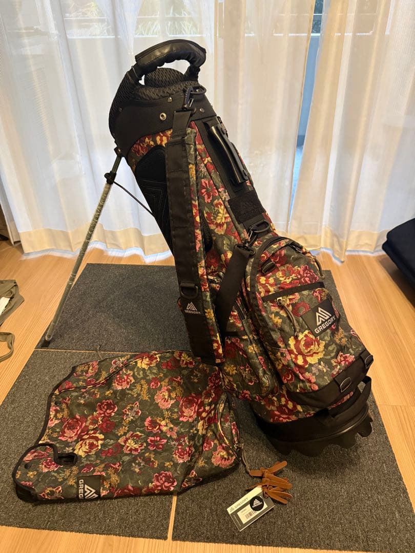 N*a様 GREGORY フローラルキャディバッグ