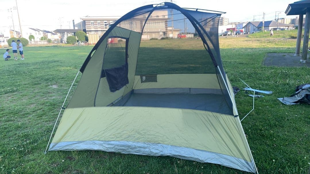 TIMBER RIDGEツールームテント　大型防水テント ポリエステル製