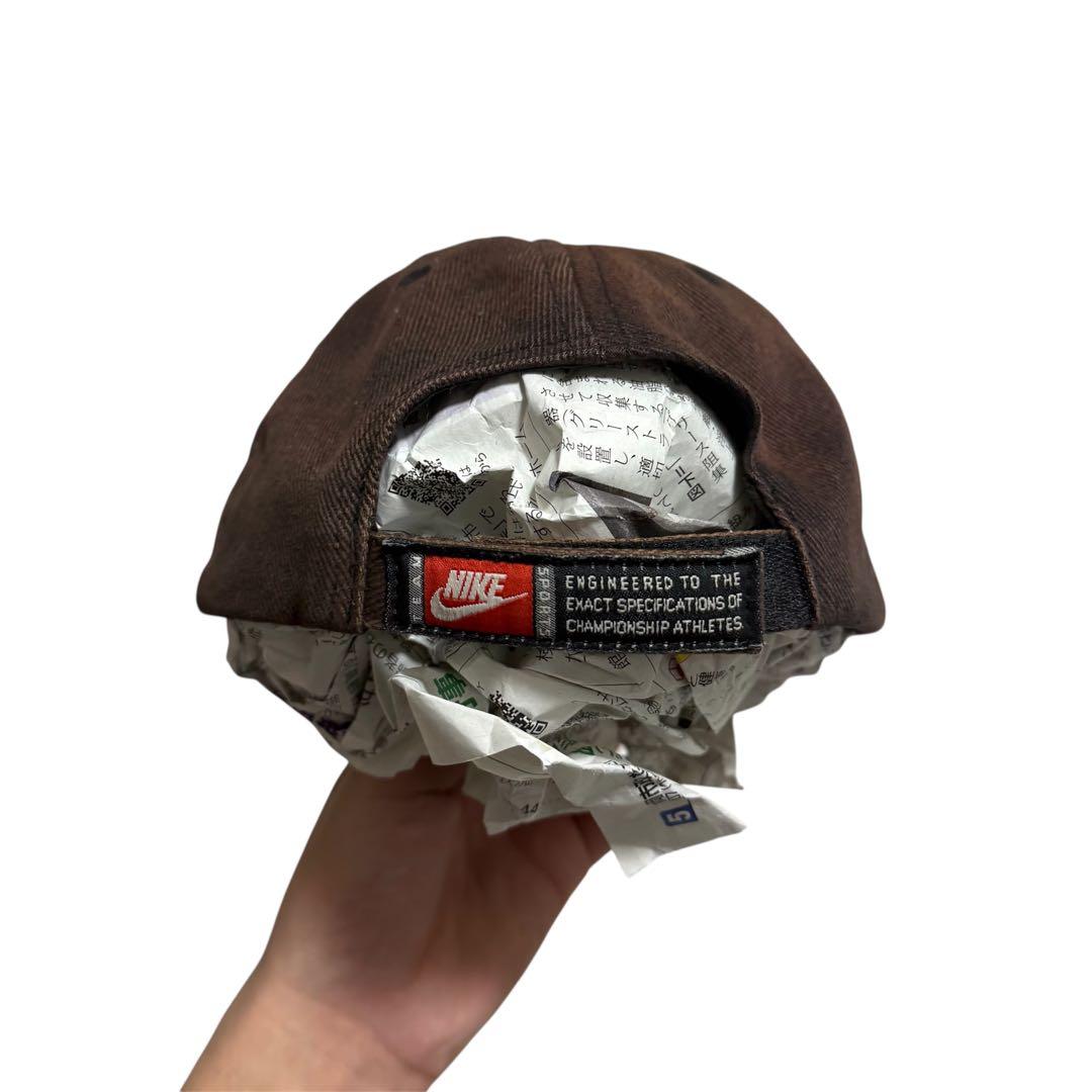 90s 銀タグ 台湾制 Nike Trail Blazers キャップ ブラウン