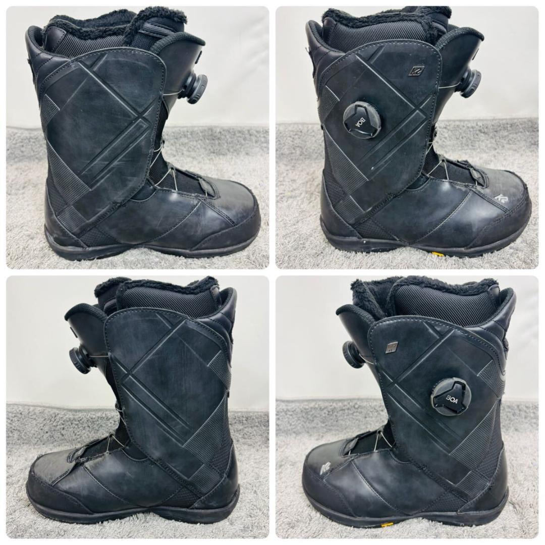ケーツー メイシス ワイド スノーボードブーツ ダブルボア 26.5センチ