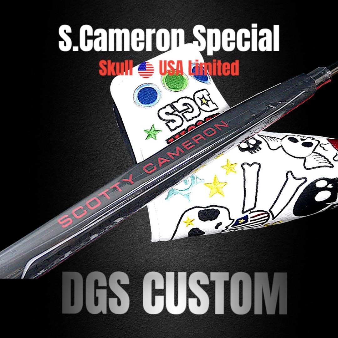 限定1★Newport2 スカルUSAスペシャル★DGSカスタムパター 34