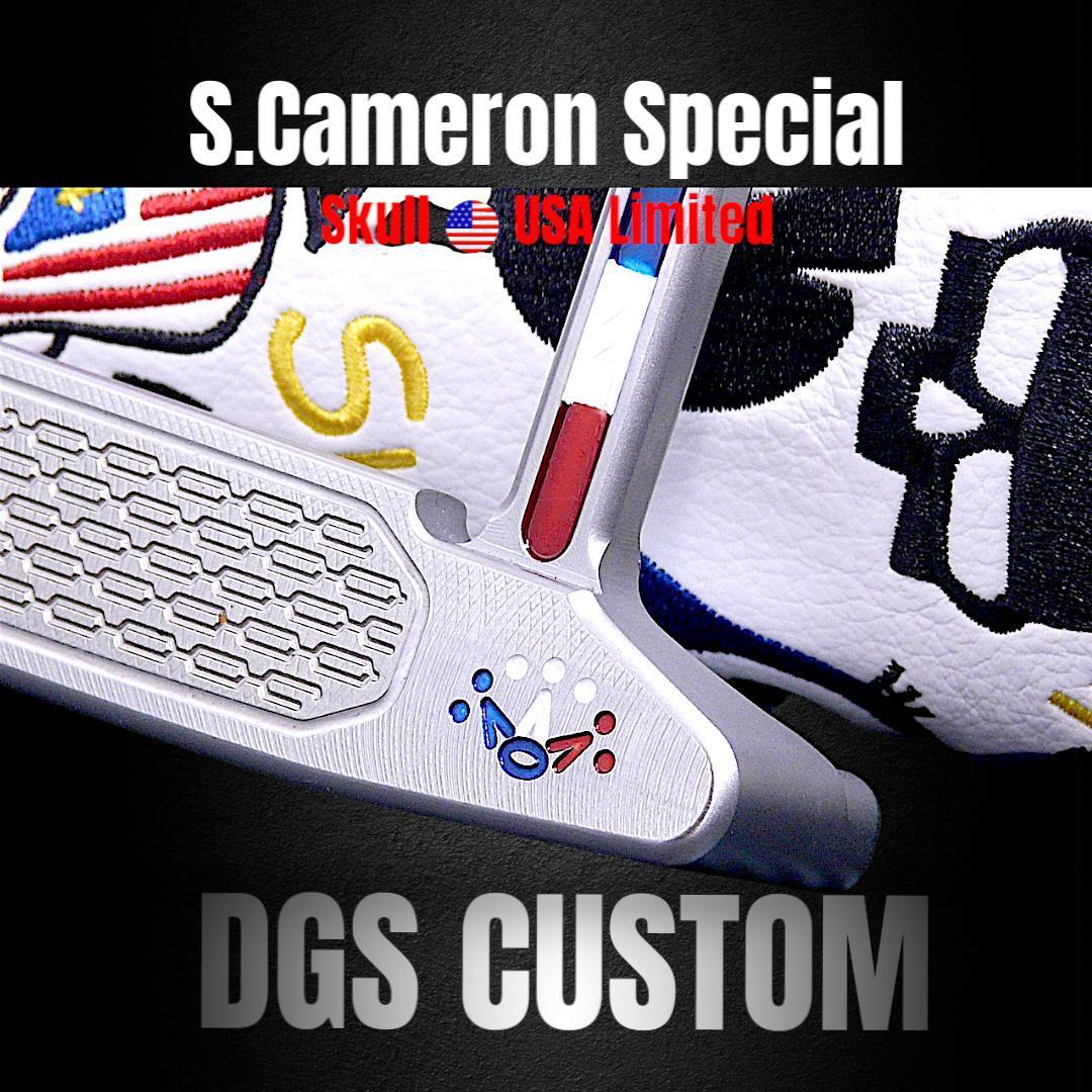 限定1★Newport2 スカルUSAスペシャル★DGSカスタムパター 34