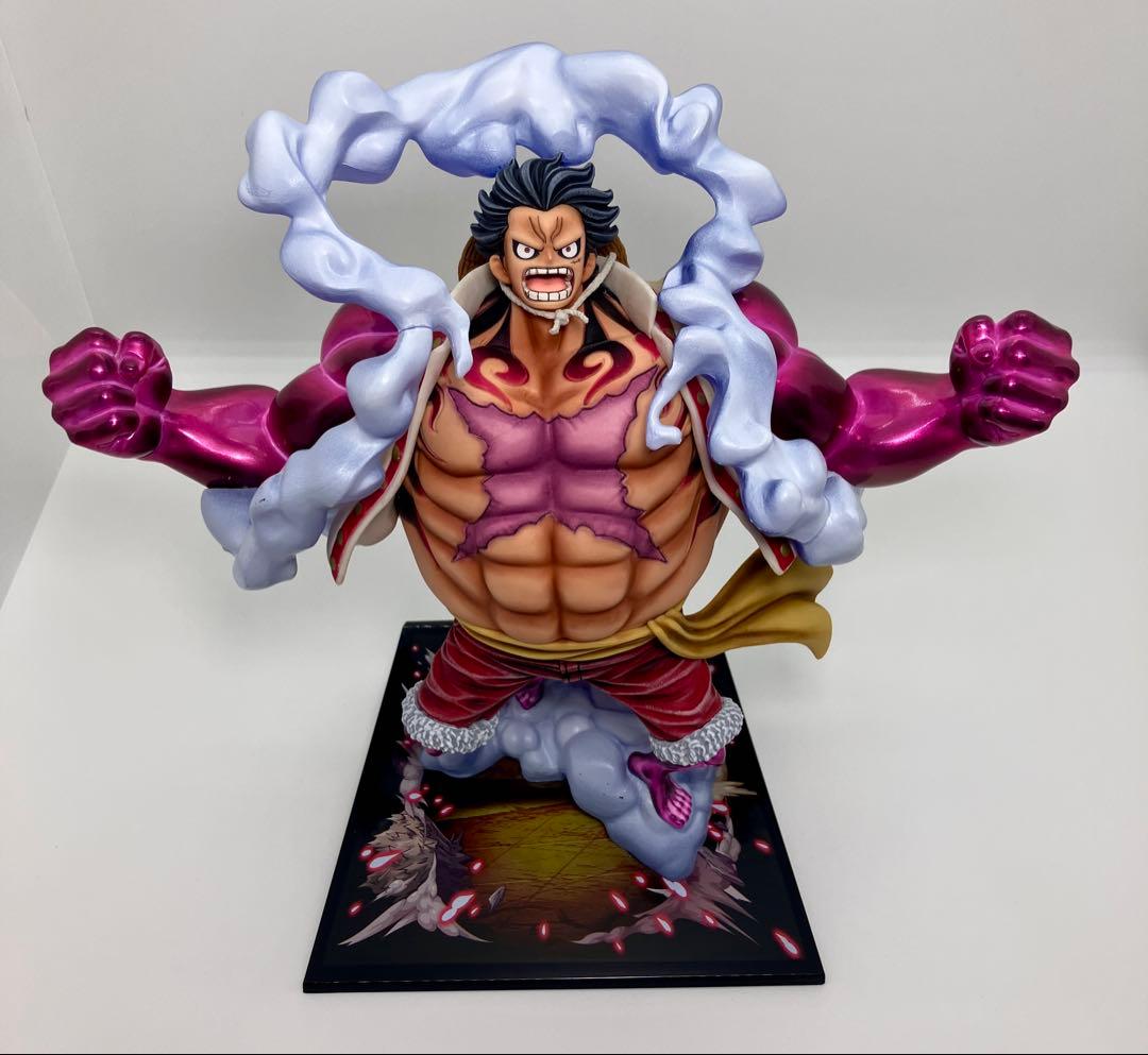 ラストワン　ルフィ ギア４ バウンドマン maximum くじ　リペイント