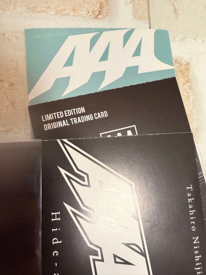 AAA♡西島隆弘トレカセット