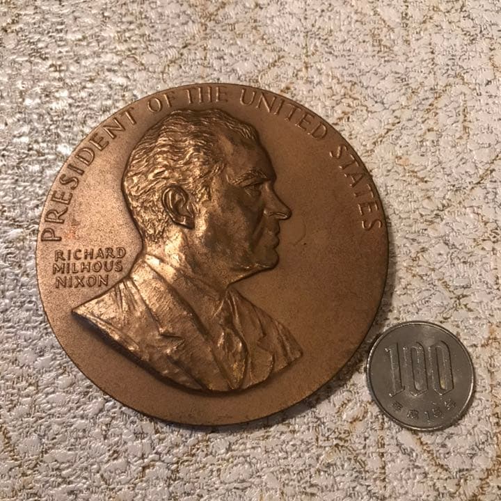 USAヴィンテージ60’s ニクソン大統領 ブロンズ記念メダル アメリカ歴史