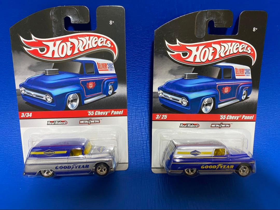 Hot Wheels '55 Chevy Panel 2台セット