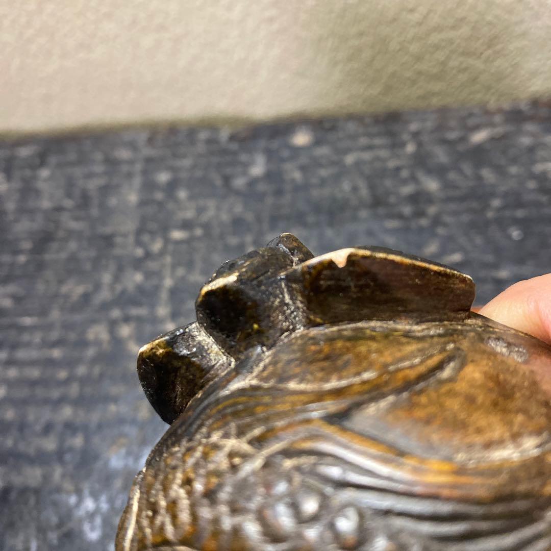 透かし掘龍図玉香炉