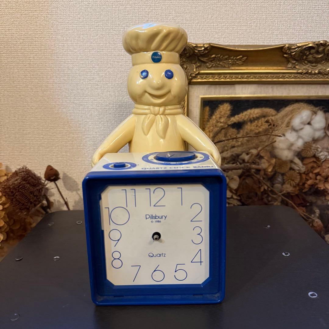 ビンテージ　ドゥボーイ　ポッピンフレッシュ　時計　ラジオ　懸賞品　Quartz