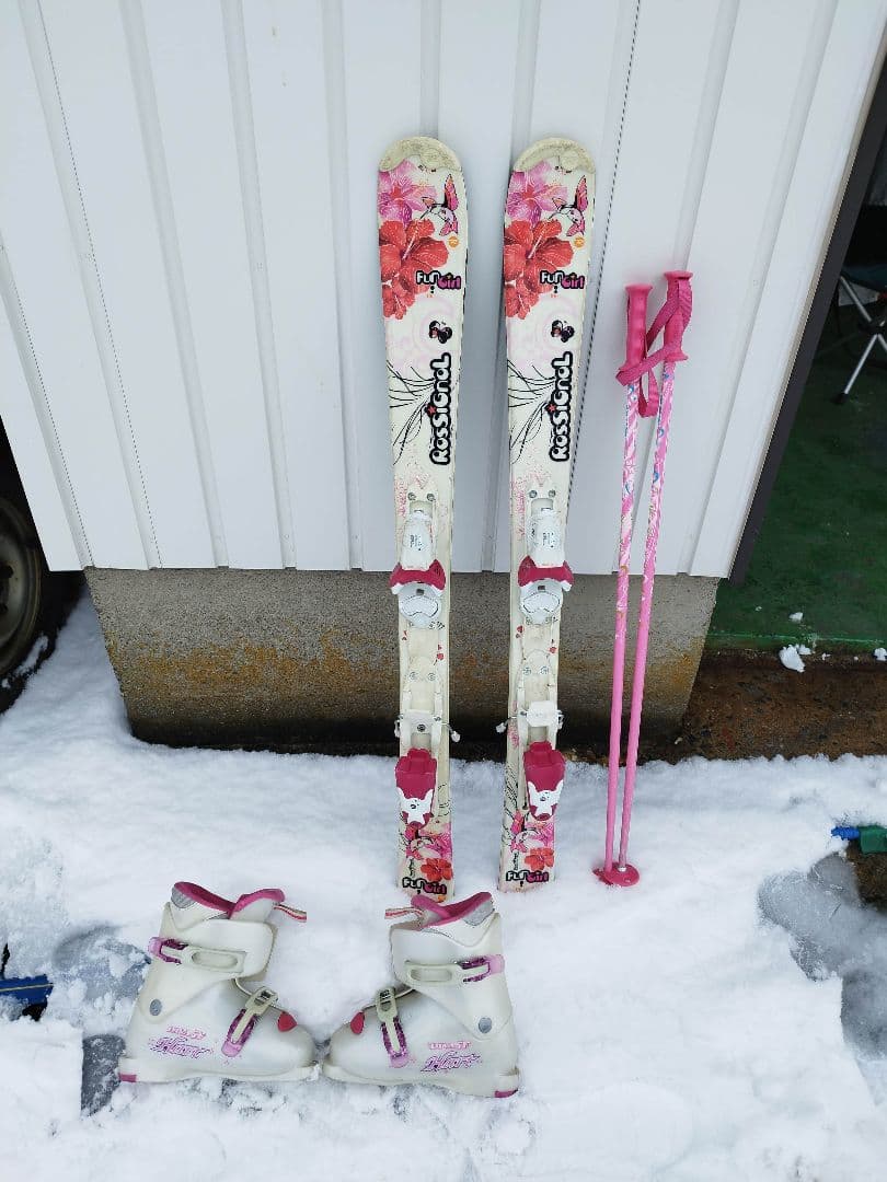 Rossignol 子供用スキーセット　ブーツ21から22cm