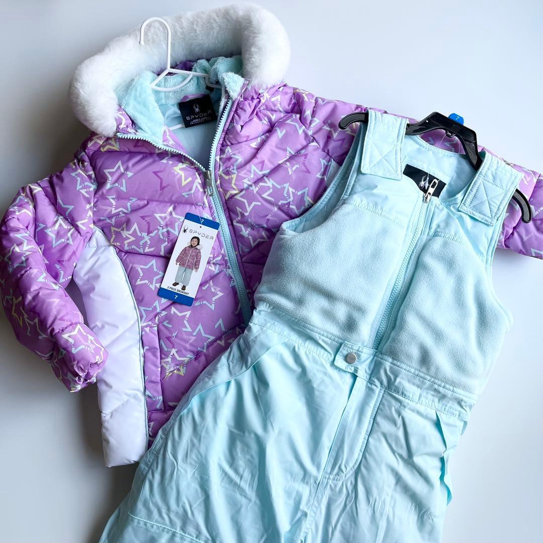 2点 スキーウェア 上下セット コストコ SPYDER 120 新品