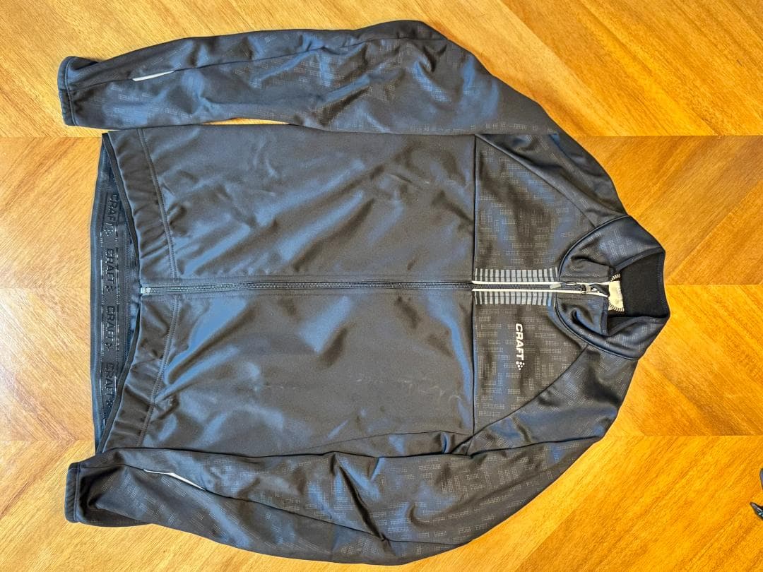 CRAFT サイクルジャケット S ブラック　冬用