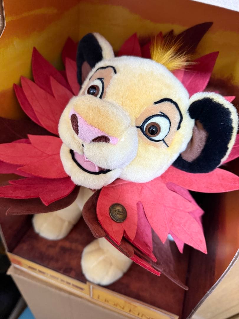 日本未発売　リミテッドエディション ライオンキング　シンバ ぬいぐるみ　新品
