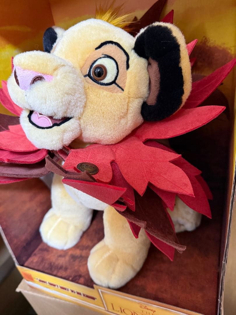 日本未発売　リミテッドエディション ライオンキング　シンバ ぬいぐるみ　新品