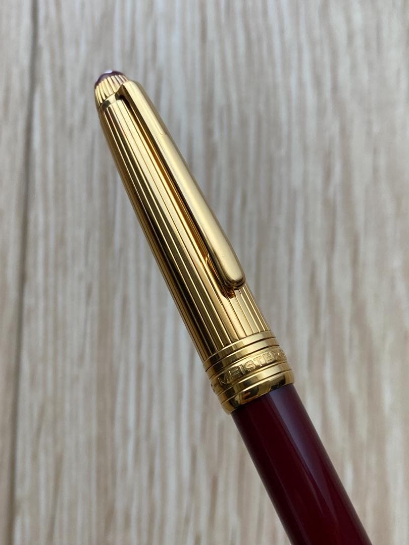 希少 美品 モンブラン ソリテール シルバー 925 ボルドー シャーペン