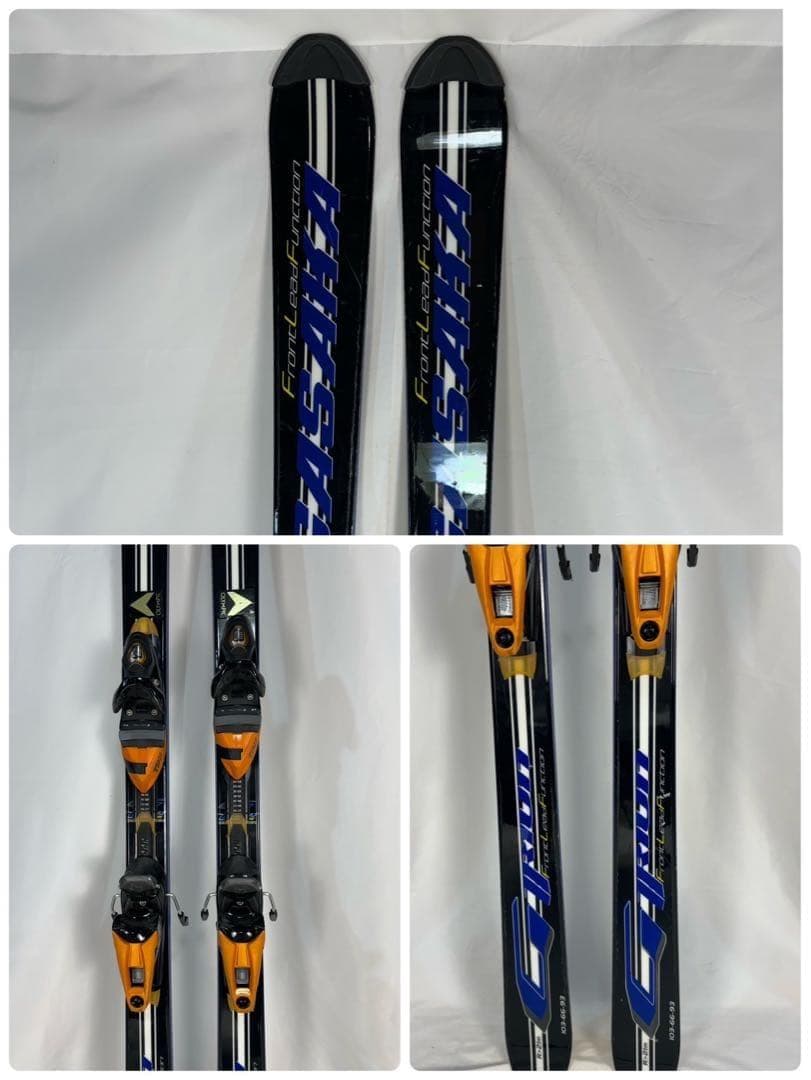 【良品】OGASAKA G-TRIUN スキー板 190CM ビンディング付き