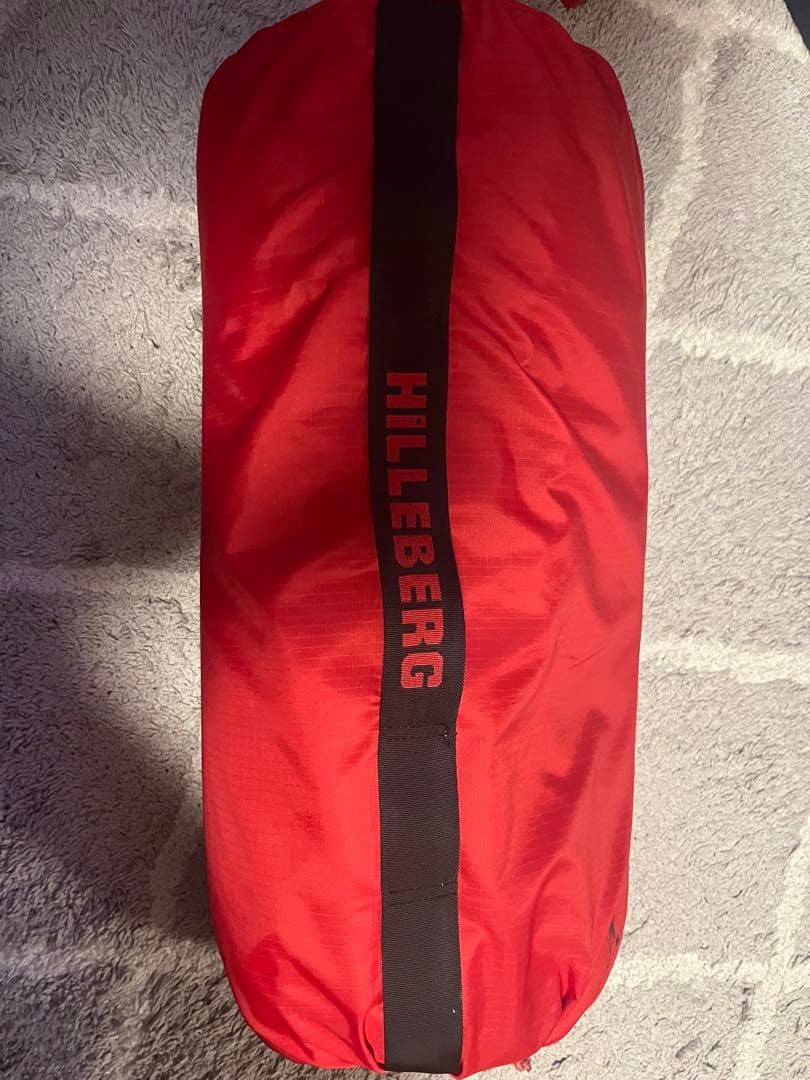 スタイカ レッド STAIKA ヒルバーグ HILLEBERG フットプリント付