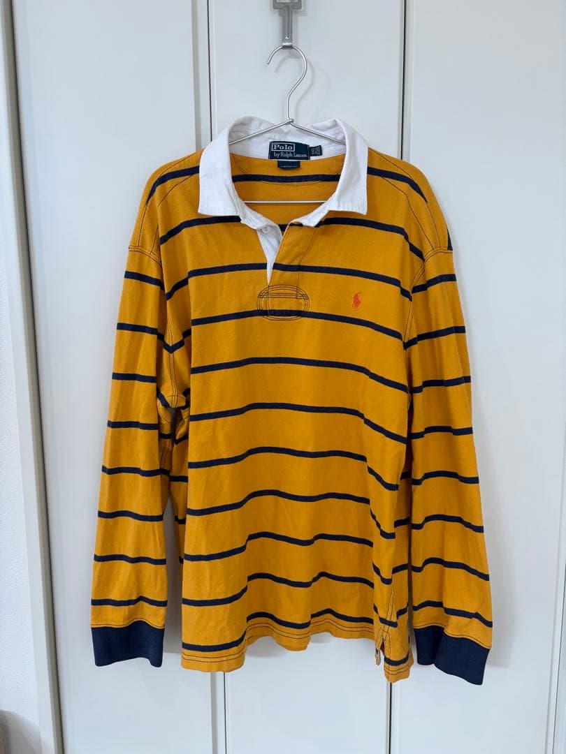 【交渉可】Polo by Ralph Lauren ラガーシャツ XXL