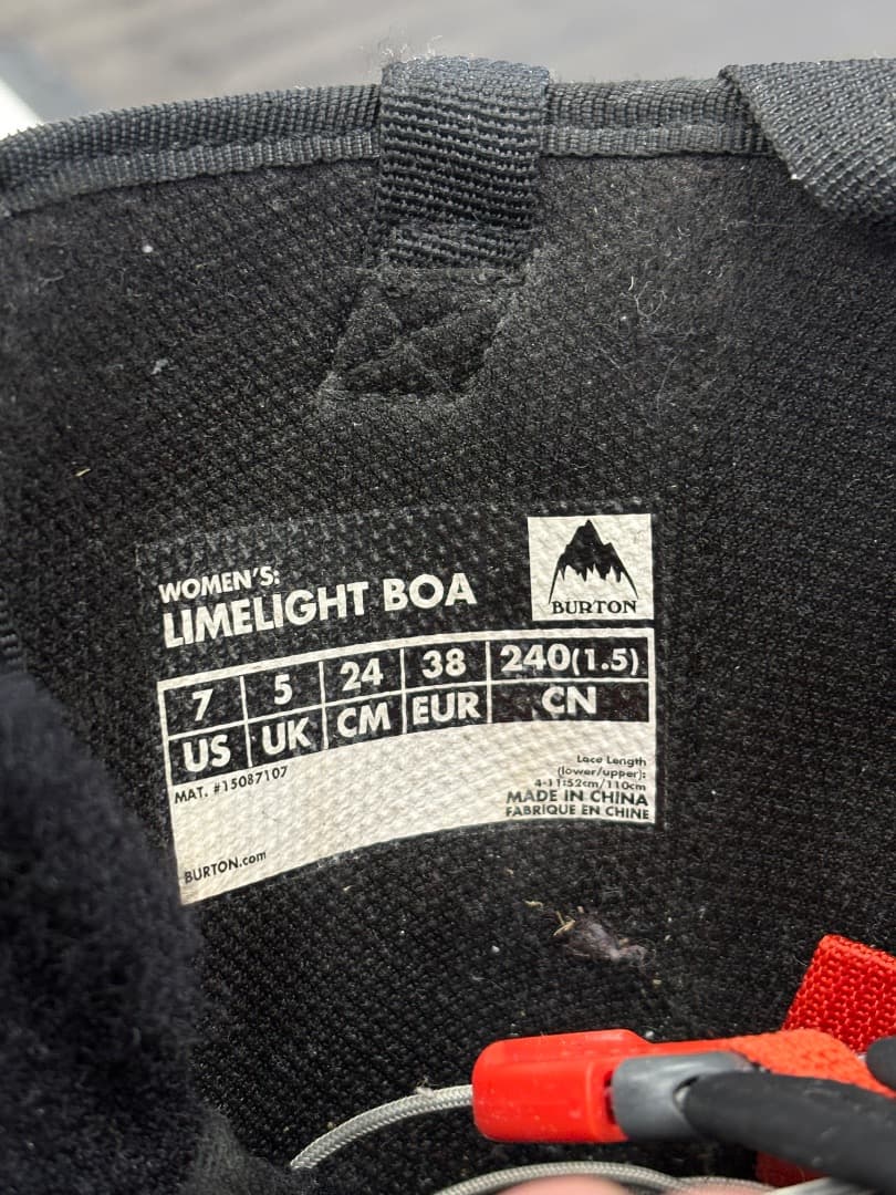 BURTON LIMELIGHT BOA WIDE スノーブーツ