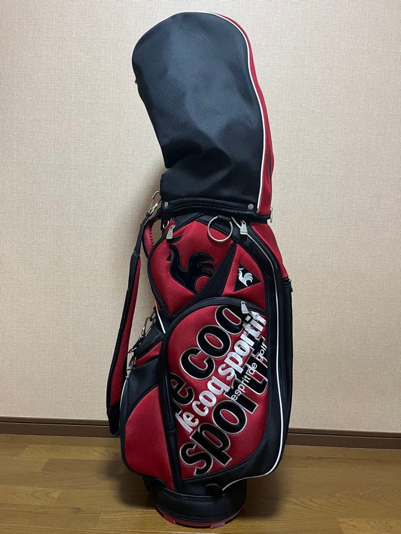 a181/極美品★ルコックle coq sportif キャディバッグ