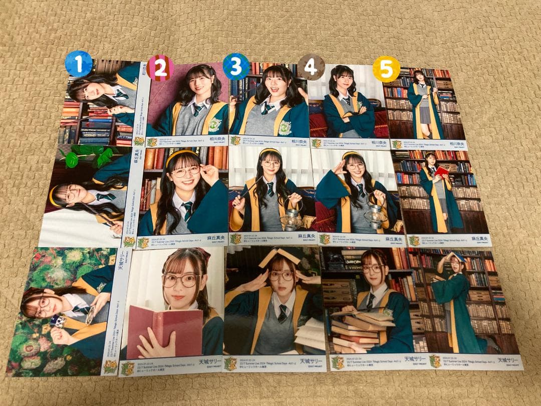 ナナニジ　Summer Live 2024　MSD衣装　ブロマイド　バラ売り