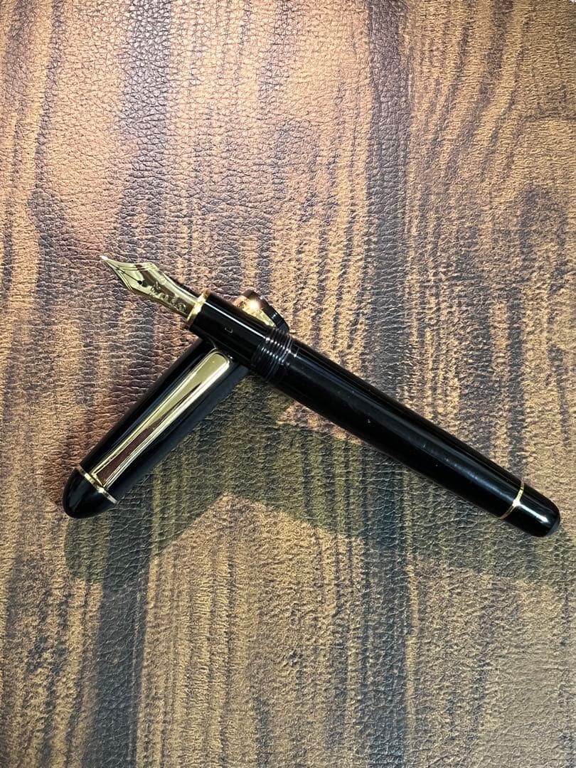 14K #3776 PLATINUM センチュリー 万年筆 極細