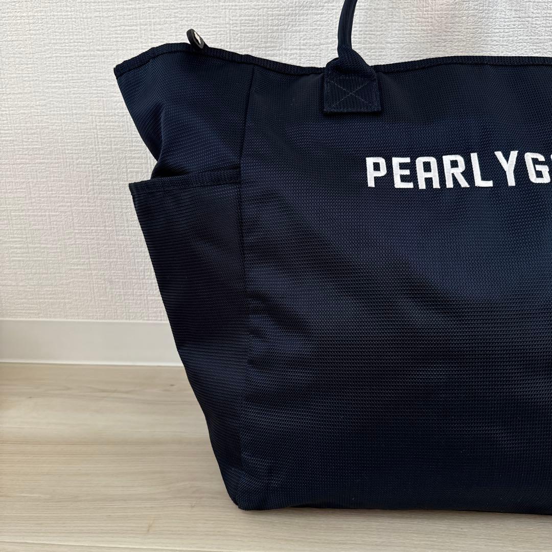 パーリーゲイツ　カートバッグ　トートバッグ　大型　紺　ネイビー　バック　特大