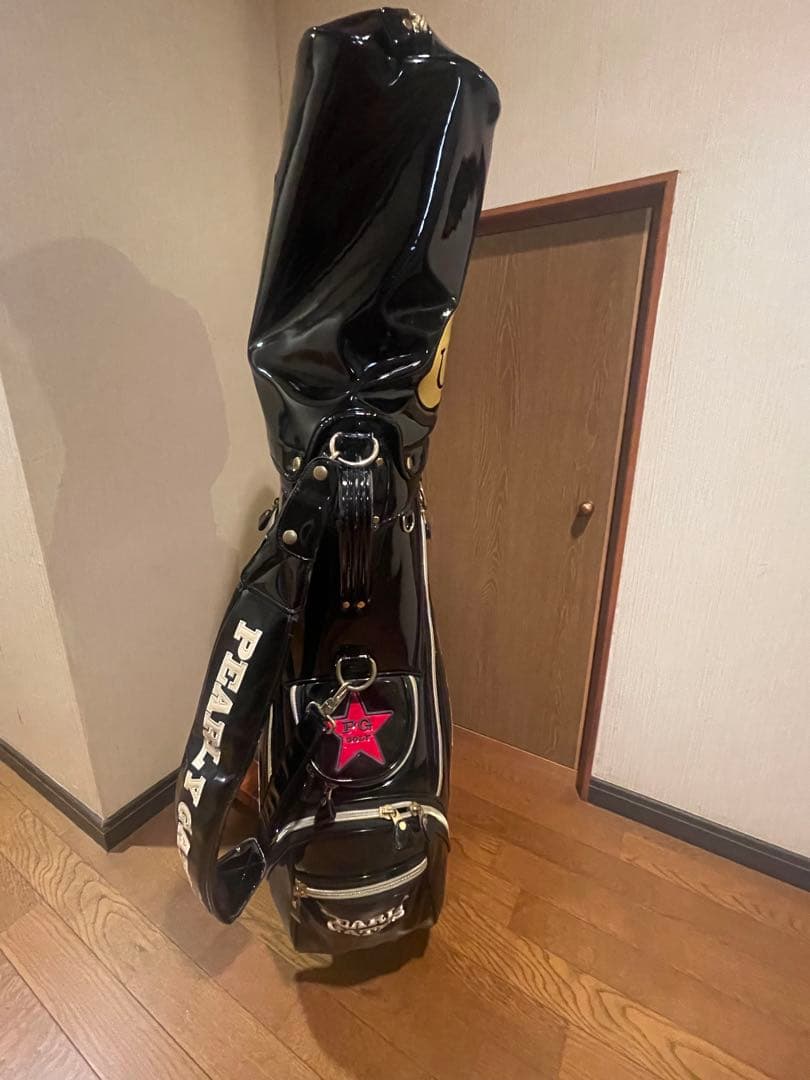 PEARLY GATES 89 ブラックキャディーバック　ヘッドカバー付き