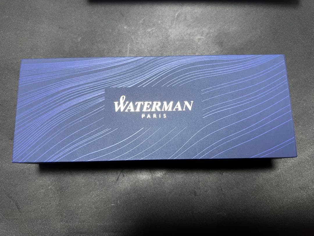 ウォーターマン　カレン・デラックス 万年筆 F 細字　ブルーST 2166343