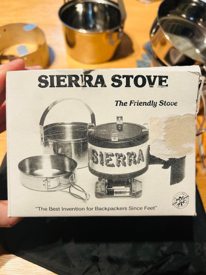 SIERRA STOVE クッカーセット 箱付き　動作確認済