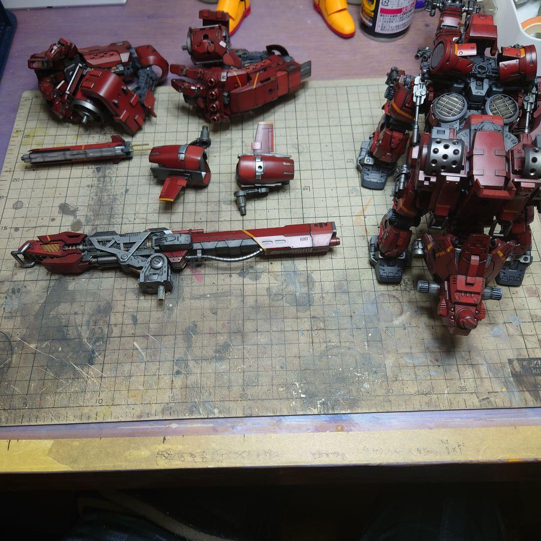 コトブキヤ　HMMゾイド　レッドホーン改造　プラモデル　完成品