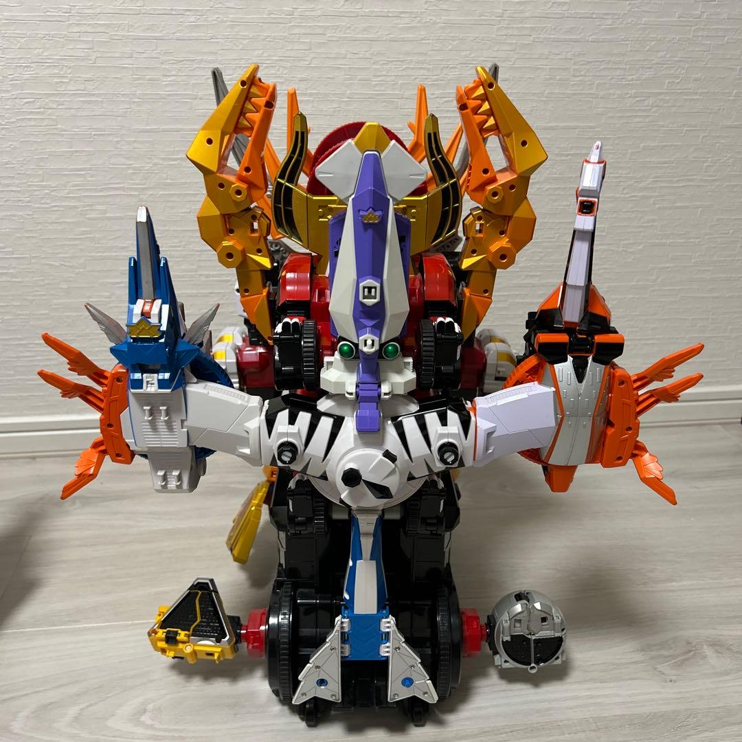 【ど迫力】美品　侍戦隊シンケンジャー　DXサムライハオー＆恐竜折神＆ダイゴヨウ