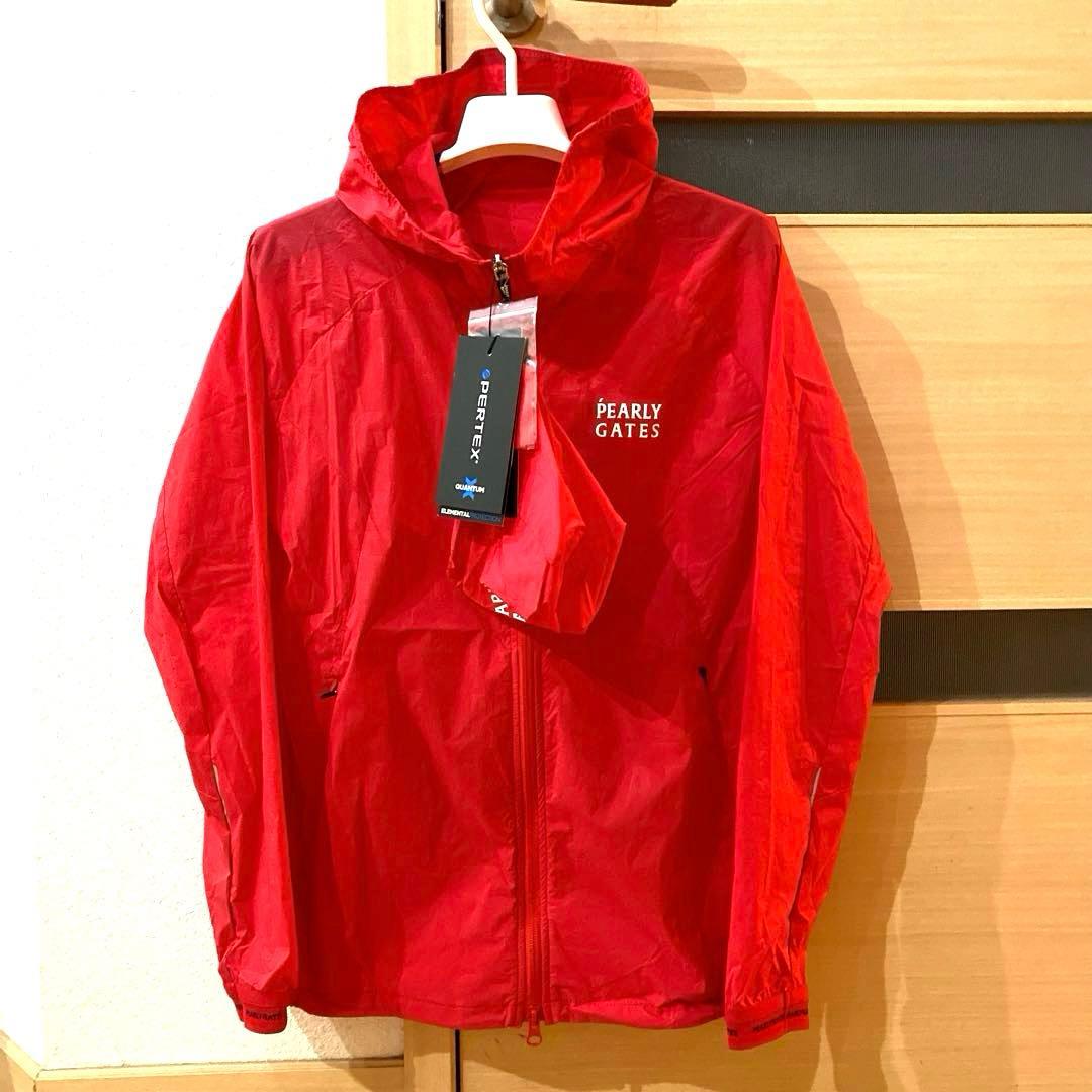 パーリーゲイツ☆新品 PERTEXQUANTUM フルジップフーディブルゾン