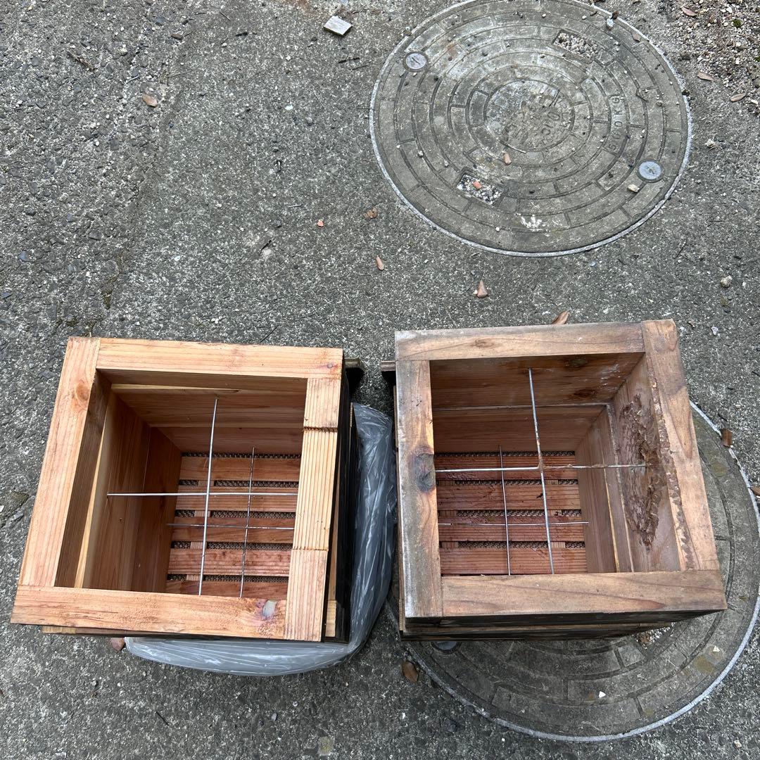 ニホンミツバチ重箱式 巣箱　蜜蜂巣箱　重箱式在庫2