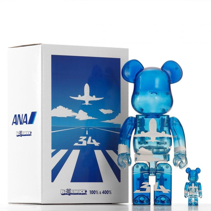 BE@RBRICK for ANA ブルースカイ 100％ & 400％