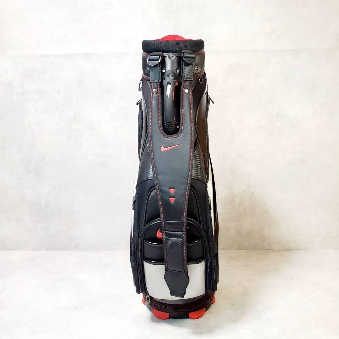 【美品】NIKE ナイキ キャディバッグ ゴルフバッグ ゴルフ用品 ブラック