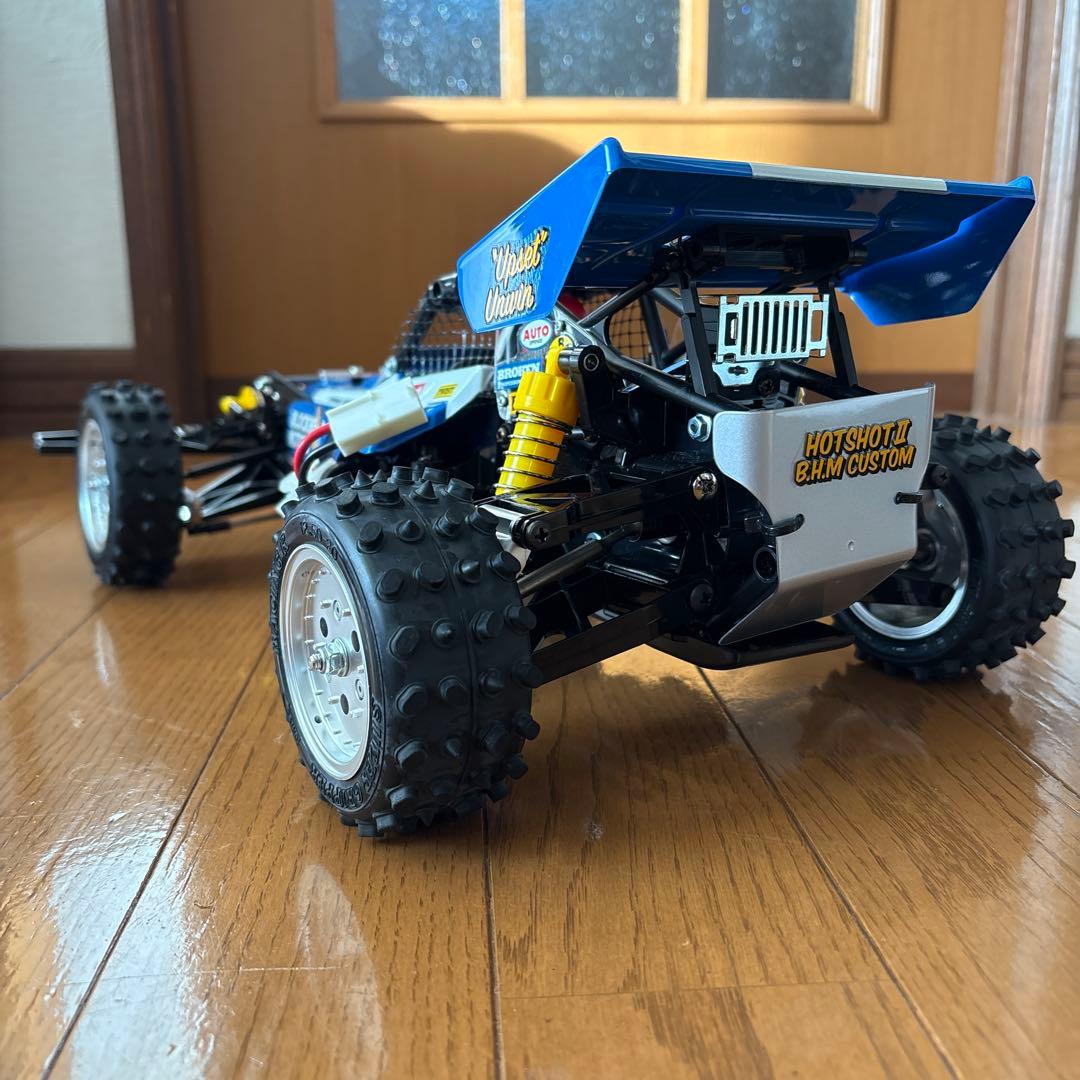 ブ*ビ様 タミヤ ホットショットⅡ BLOCKHED MOTORS フルセット