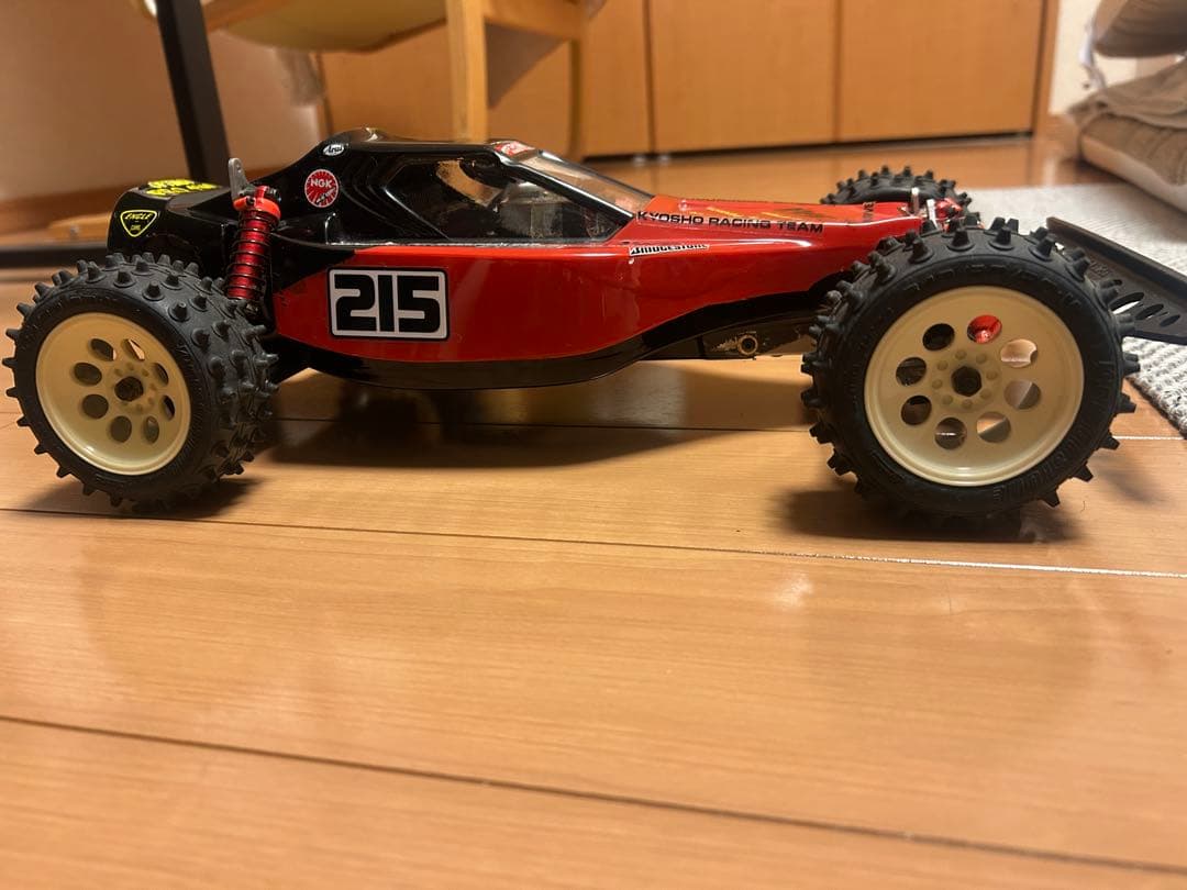 【当時物】京商　オプティマプロ4WD パルスチェッカー・充電器など付き　ジャンク