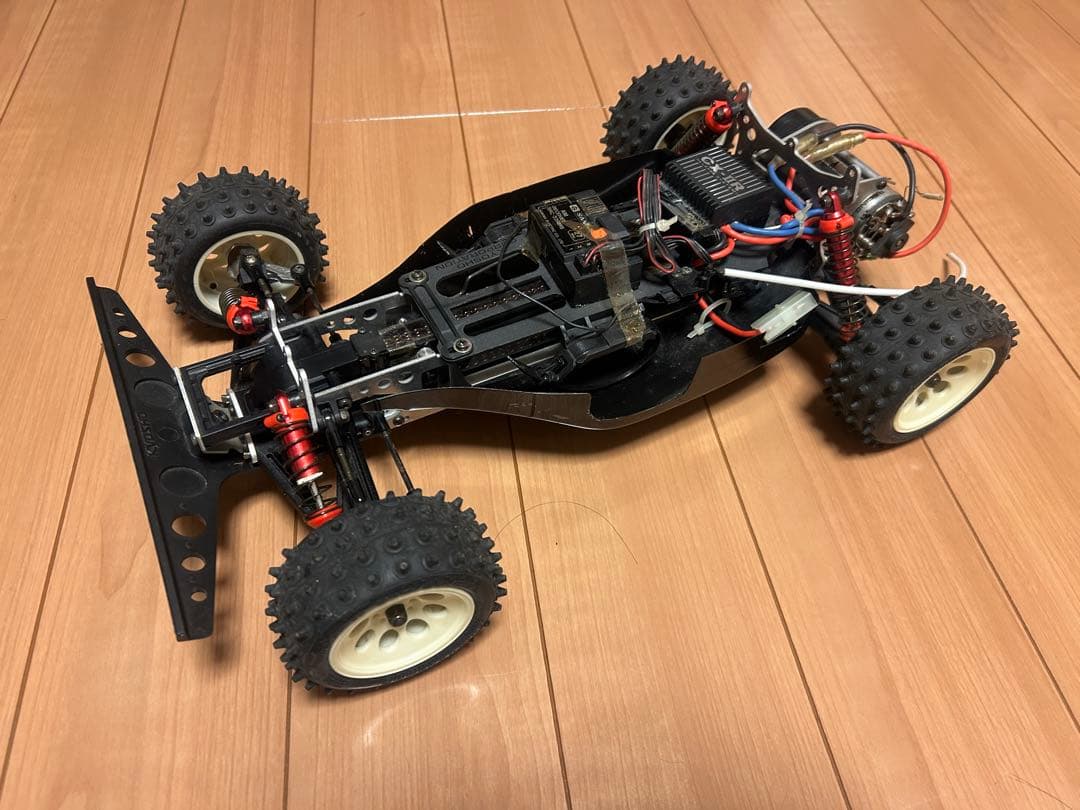 【当時物】京商　オプティマプロ4WD パルスチェッカー・充電器など付き　ジャンク