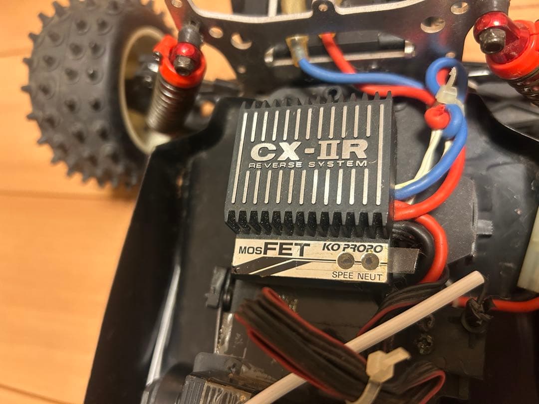 【当時物】京商　オプティマプロ4WD パルスチェッカー・充電器など付き　ジャンク