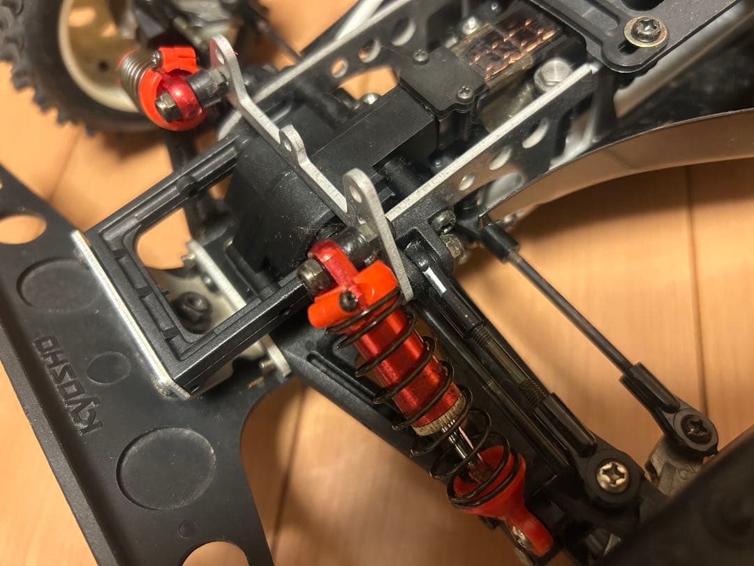 【当時物】京商　オプティマプロ4WD パルスチェッカー・充電器など付き　ジャンク