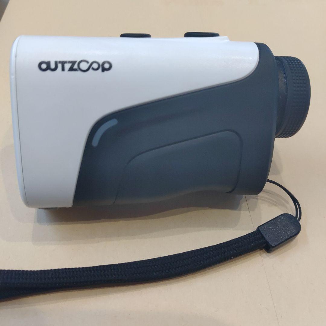 【美品】OUTZOOP ゴルフ用レーザー距離計 ホワイト/ブラック