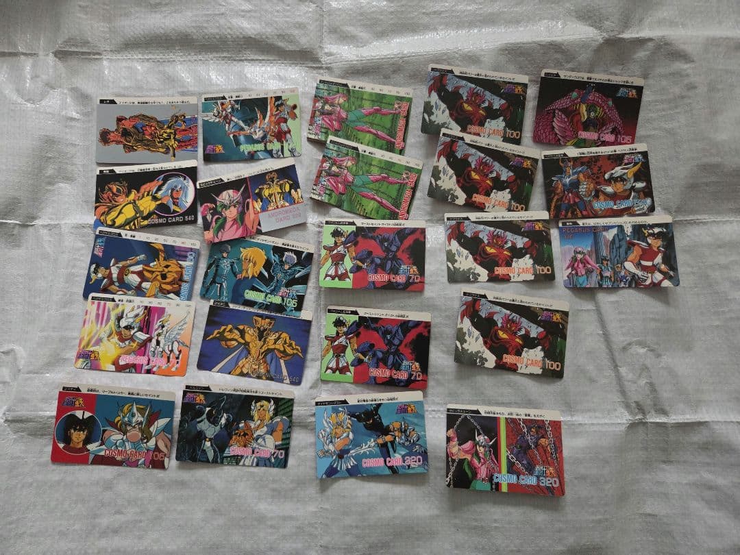 聖闘士星矢　PP カード　 アマダ　不二家　52枚セット