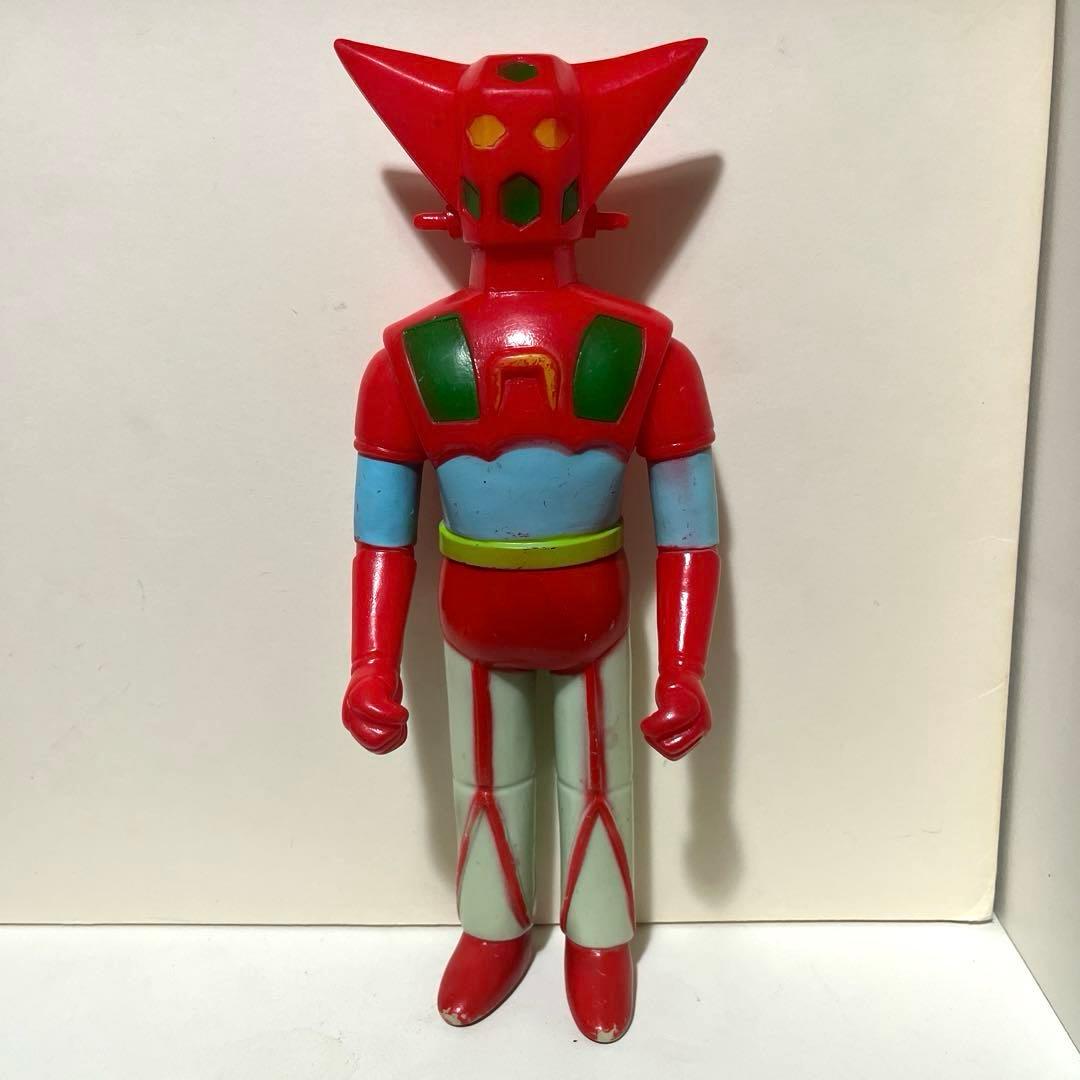 無版権 ゲッターロボ ゲッター1 パチソフビ フィギュア 当時物
