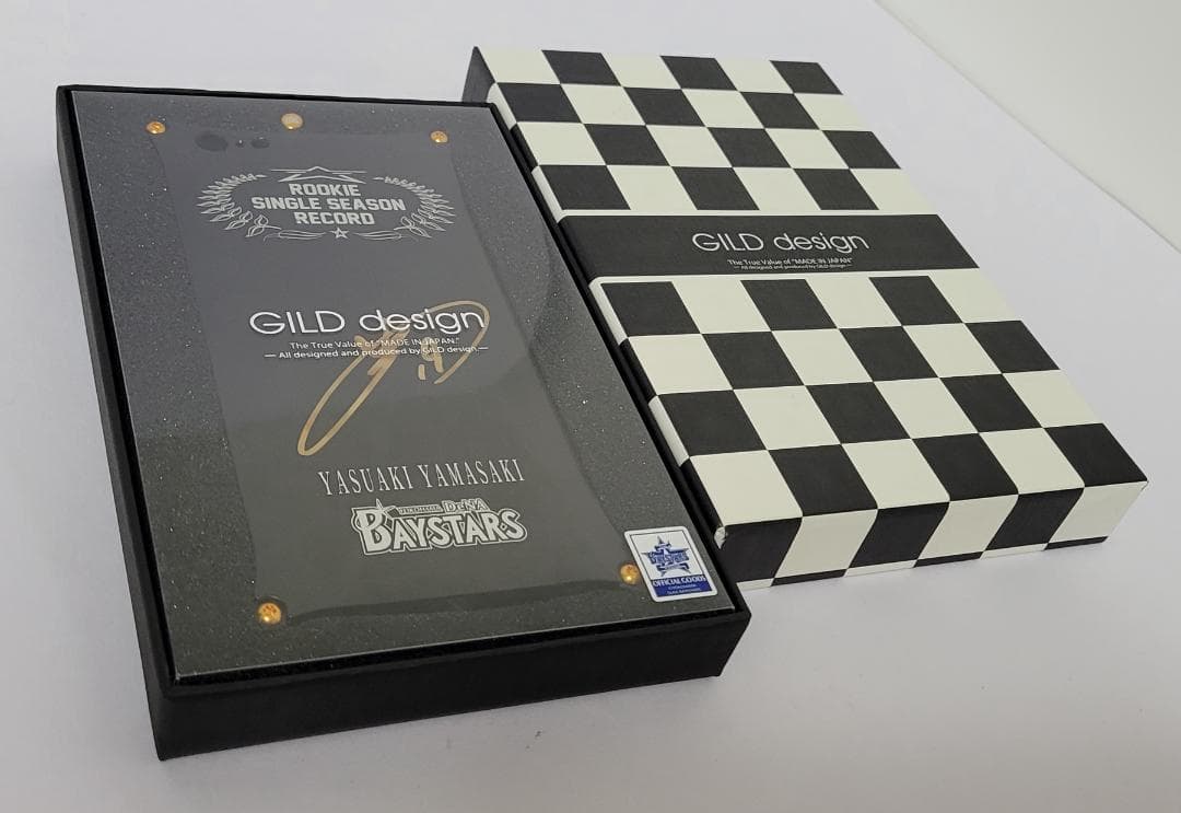 限定200 #19 山﨑康晃 新人最多セーブ 直筆サイン入り スマホケース 美品