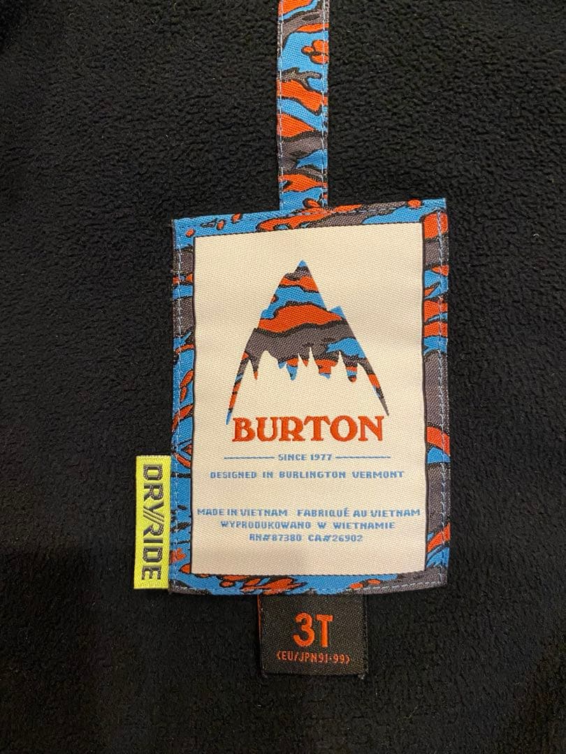 Burton 子供用スノーボードウェア 上下